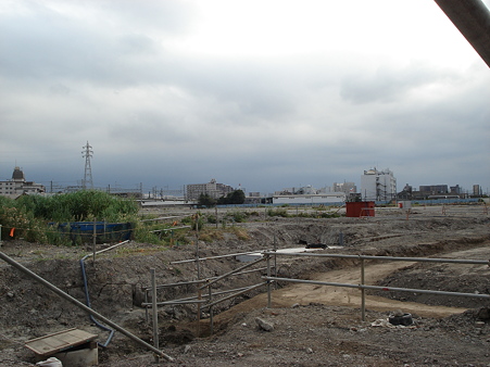 三菱製紙中川工場の跡地