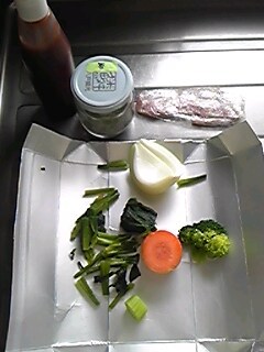 2012年3月6日のお昼の食材