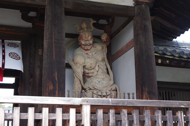 Photos: 法隆寺中門金剛力士像