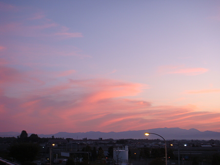 夕焼け