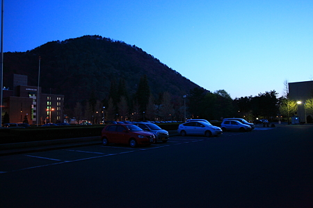 蒼に染まる千歳山