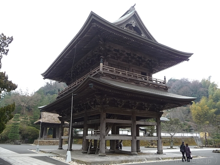 120214-建長寺 三門 (9)