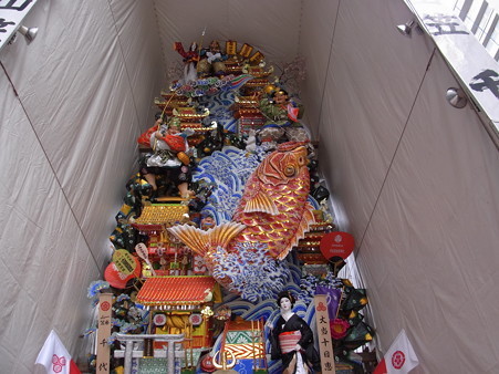 07 博多祇園山笠 飾り山 千代流 2012年 大当十日恵比須(おおあたりとおかえべす)写真画像2