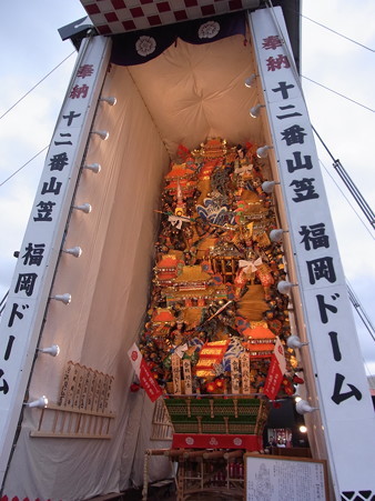 31 博多祇園山笠 飾り山 福岡ドーム 合戦賤ケ岳(かっせんしずがたけ)2012年 写真画像3
