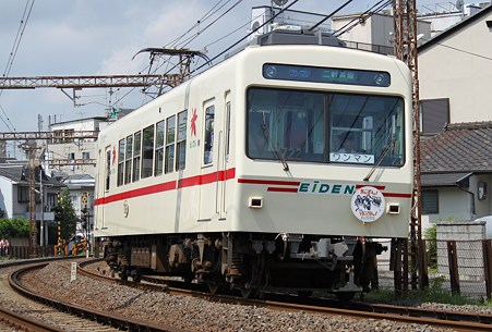 叡電 デオ722「けいおん!!」HM車