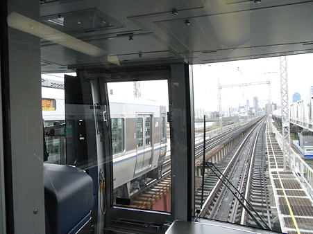 321系東海道本線の車窓(新大阪→大阪)4