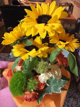 元気一杯の花