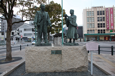秀吉公と石田三成公　出会いの像 - 1