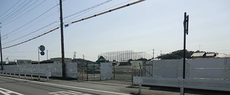 バロー成滝店(仮称) 平成24年7月16日 オープン予定で土地造成中-240316-1