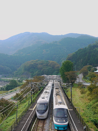 ３７１系＠谷峨駅