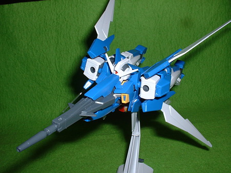 1月21日購入バンダイHG「ガンダム AGE-2 ノーマル」素組飛行形態 Doburoku-TAO