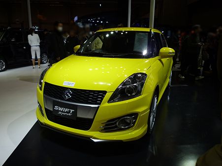 TOKYO AUTO SALON 2012 SWIFT SPORTS